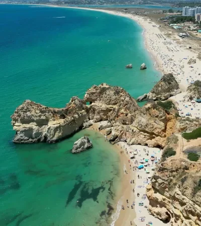 Costa de Alvor no Algarve